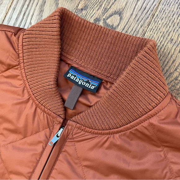 Patagonia Men's Hebrides Diamond Quilted Jacket X-Large+ Rust. Style# 27155 Rare - Picture 2 of 16